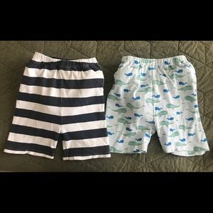 Two pairs of size 6/7 PEEjamas for boys or girls
